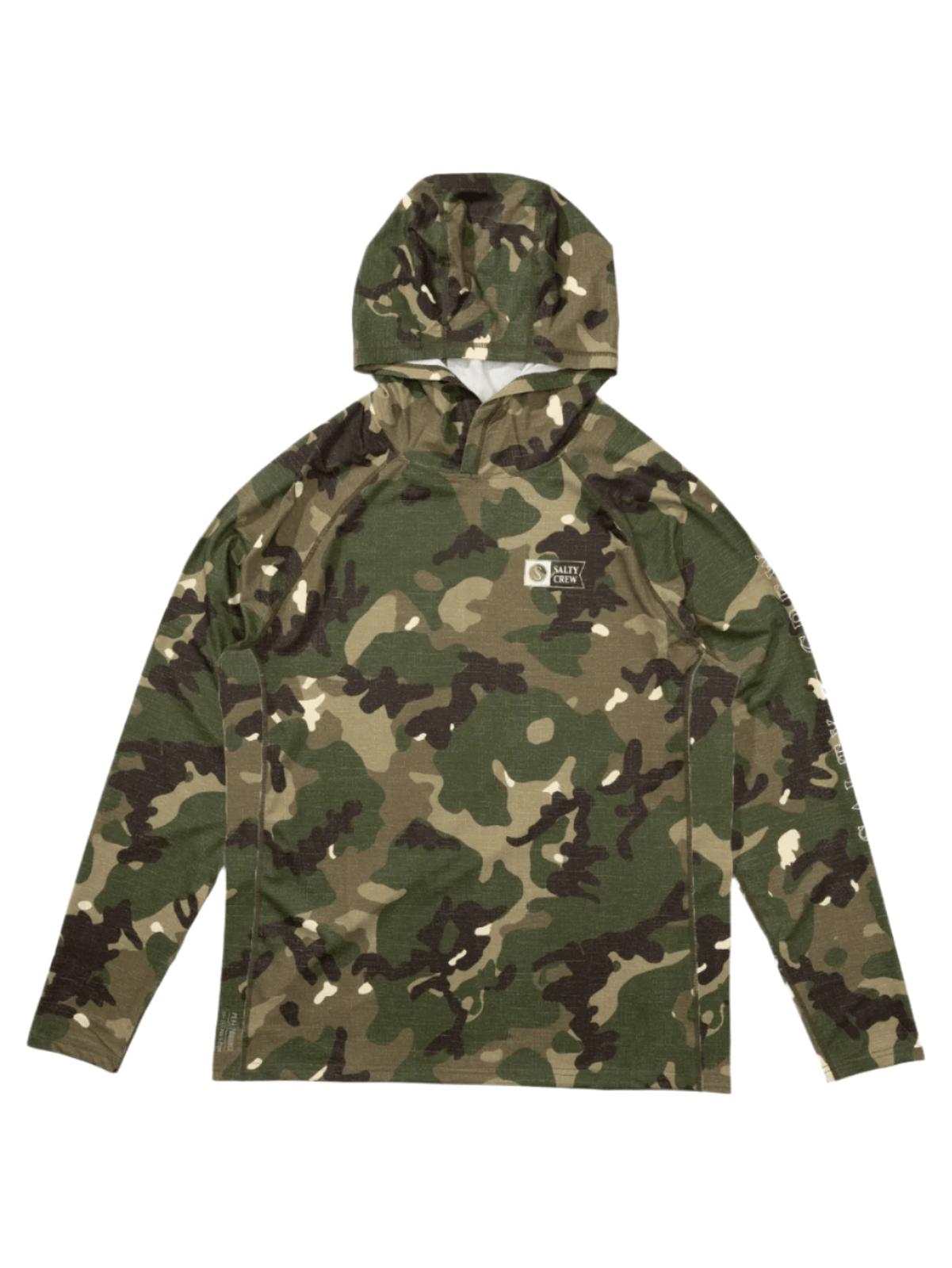 Salty Crew - Apex Perforated Sunshirt - Camo - Velocity 21