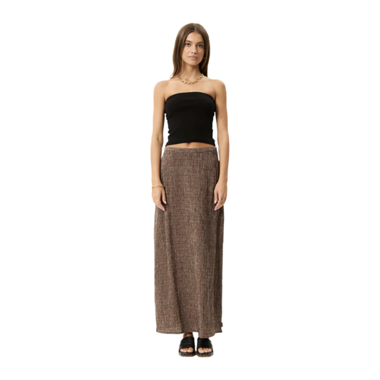 Afends - Hometown Seersucker Check Skirt - Velocity 21