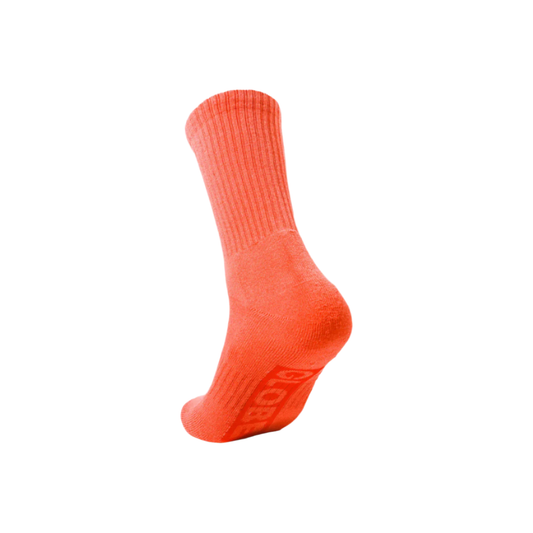 Singles Crew Sock - Vintage Red