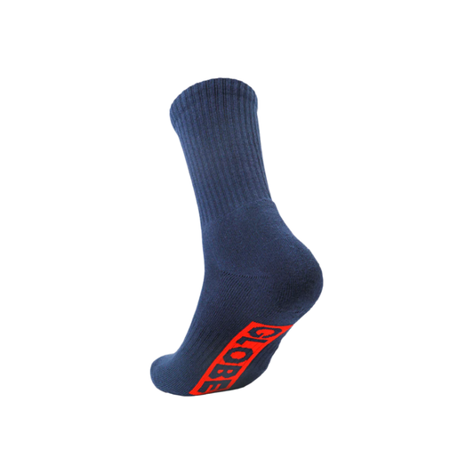 Singles Crew Sock - Navy