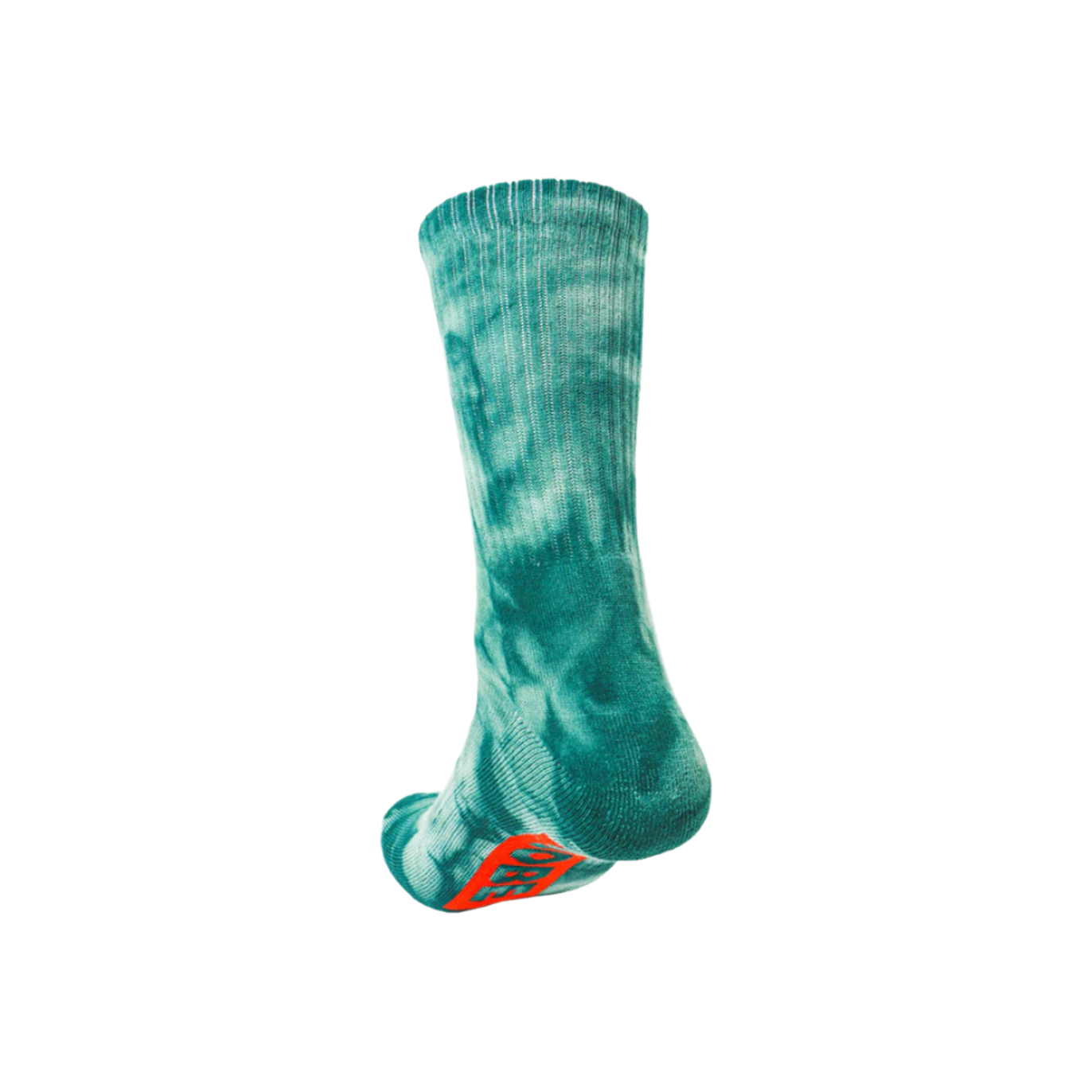 Globe - Singles Crew Sock - Dark Green Tie Dye - Velocity 21