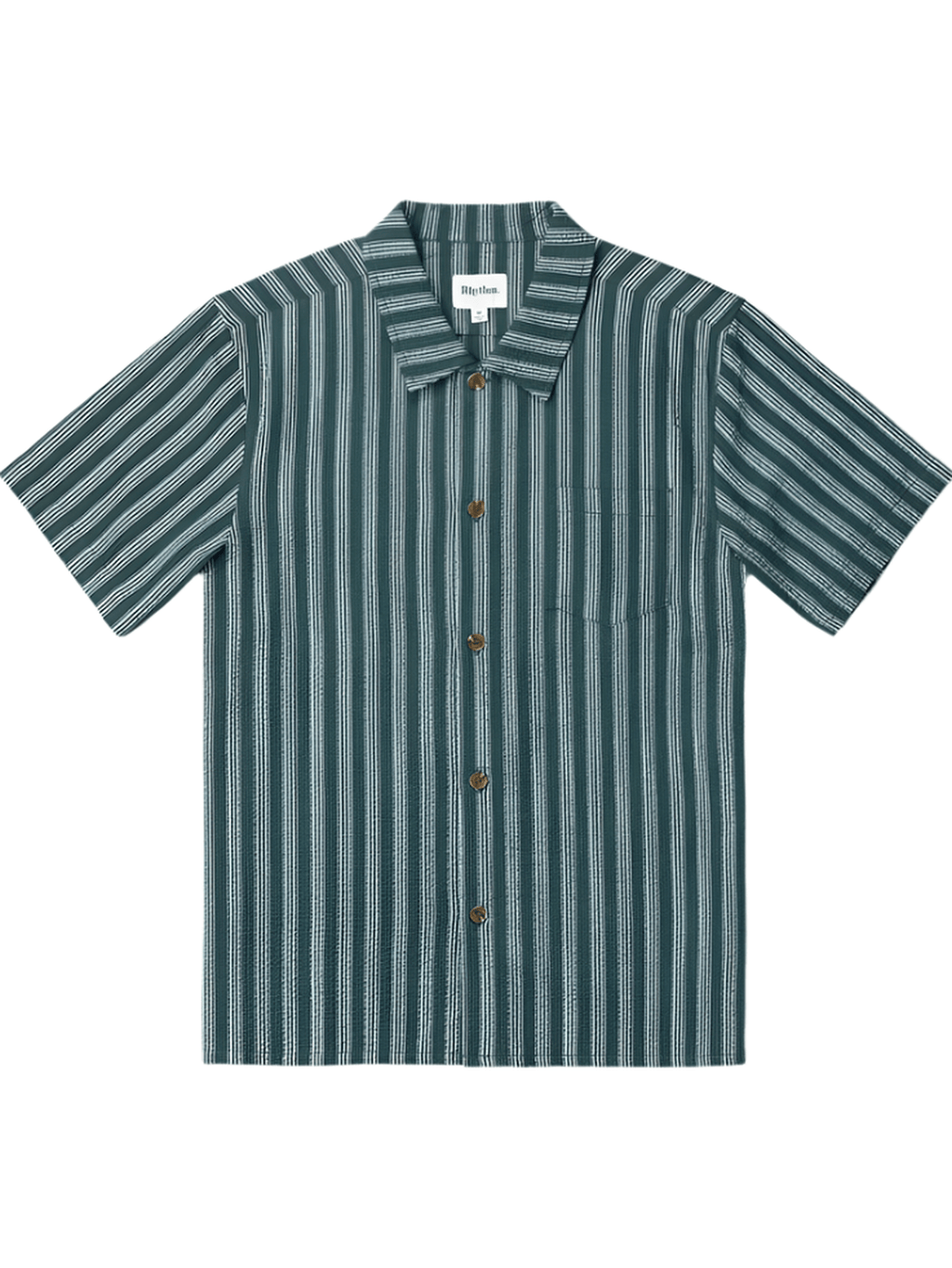 Rhythm - Eli Stripe SS Shirt - Velocity 21