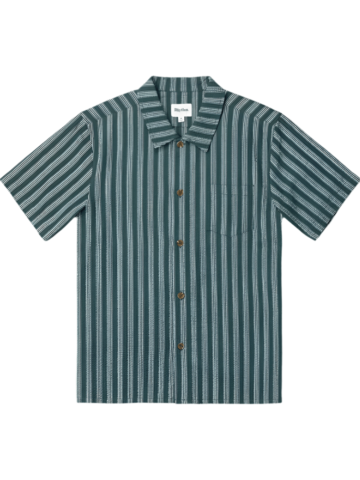 Rhythm - Eli Stripe SS Shirt - Velocity 21