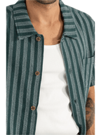 Rhythm - Eli Stripe SS Shirt - Velocity 21