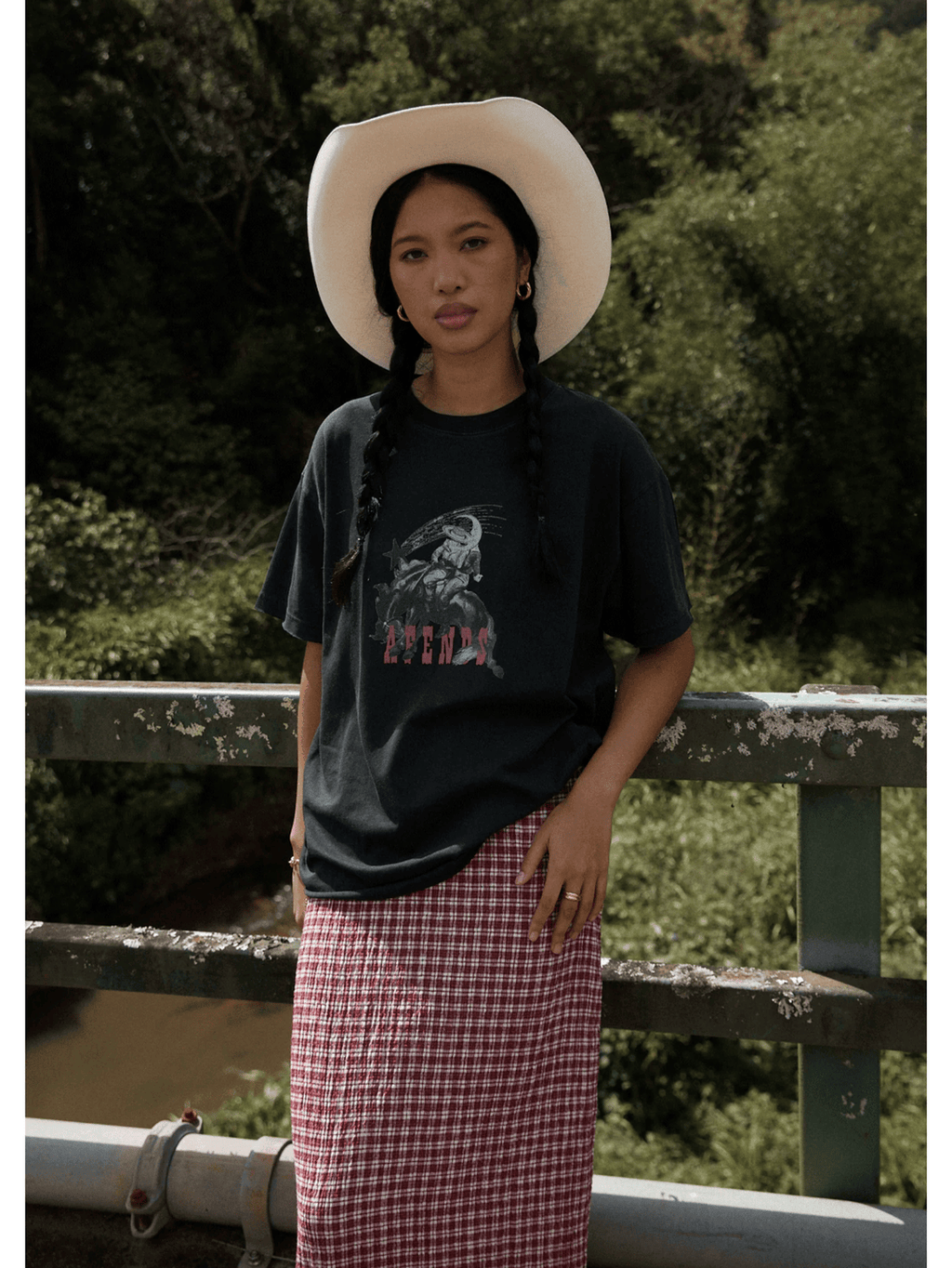 Afends - Cosmic Cow Hemp Oversized Tee - Velocity 21