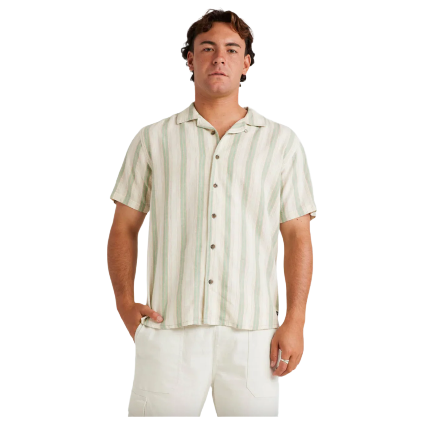 RVCA - Beat Stripe SS Shirt - Velocity 21