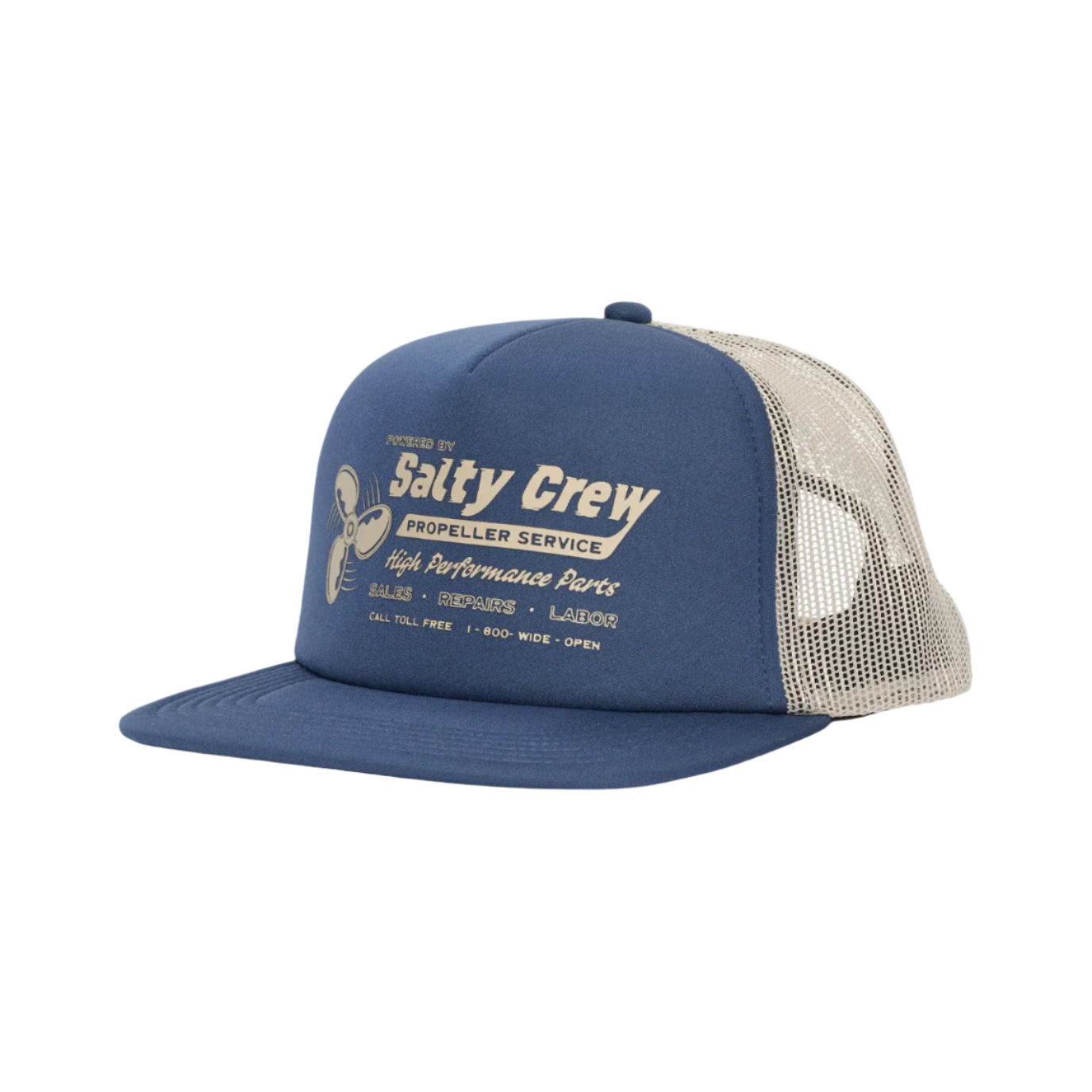 Salty Crew - Props 5 Panel Trucker Cap - Velocity 21