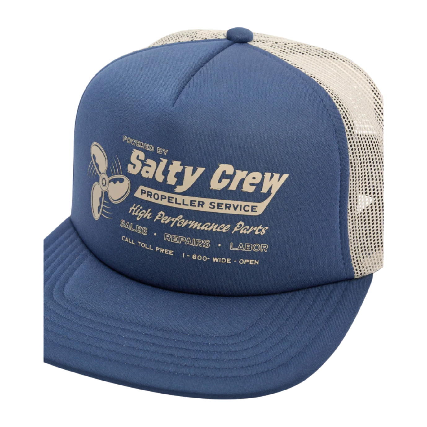 Salty Crew - Props 5 Panel Trucker Cap - Velocity 21