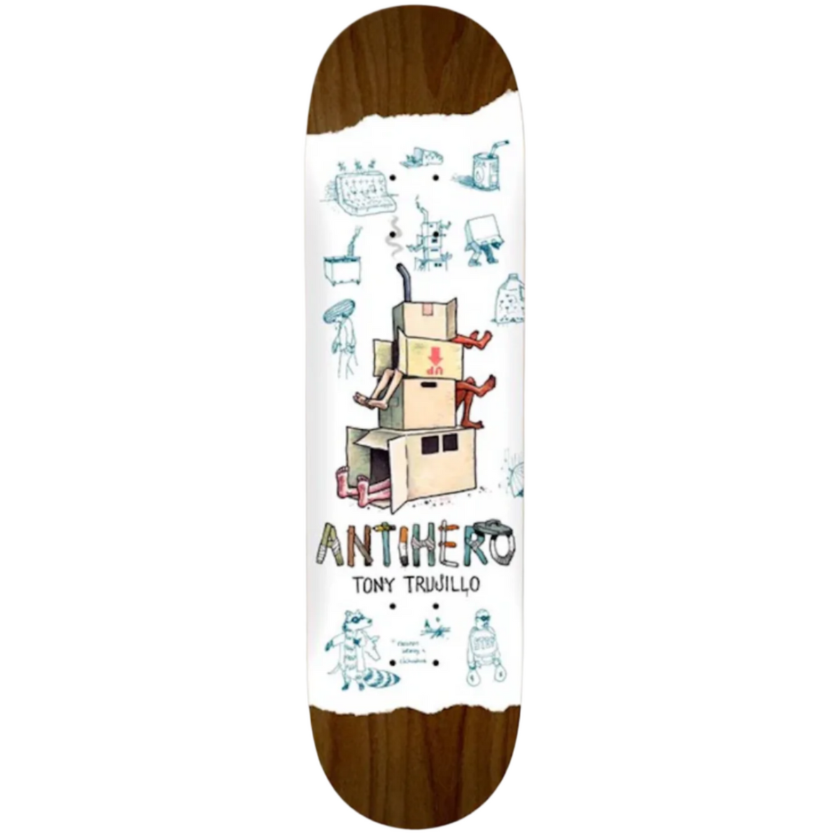 Anti Hero - Tony Trujillo Recycling Deck - 8.38" - Velocity 21