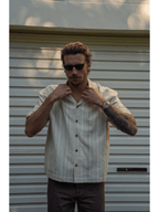 Rhythm - Benny Relaxed Stripe SS Shirt - Velocity 21