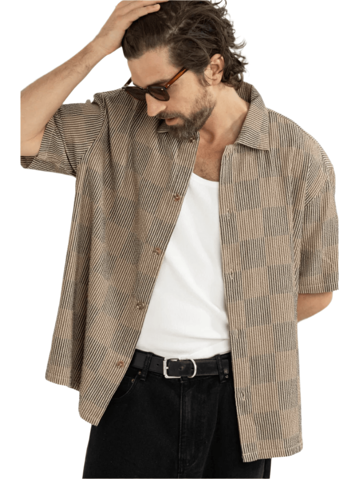 Rhythm - Tanner Check SS Shirt - Velocity 21