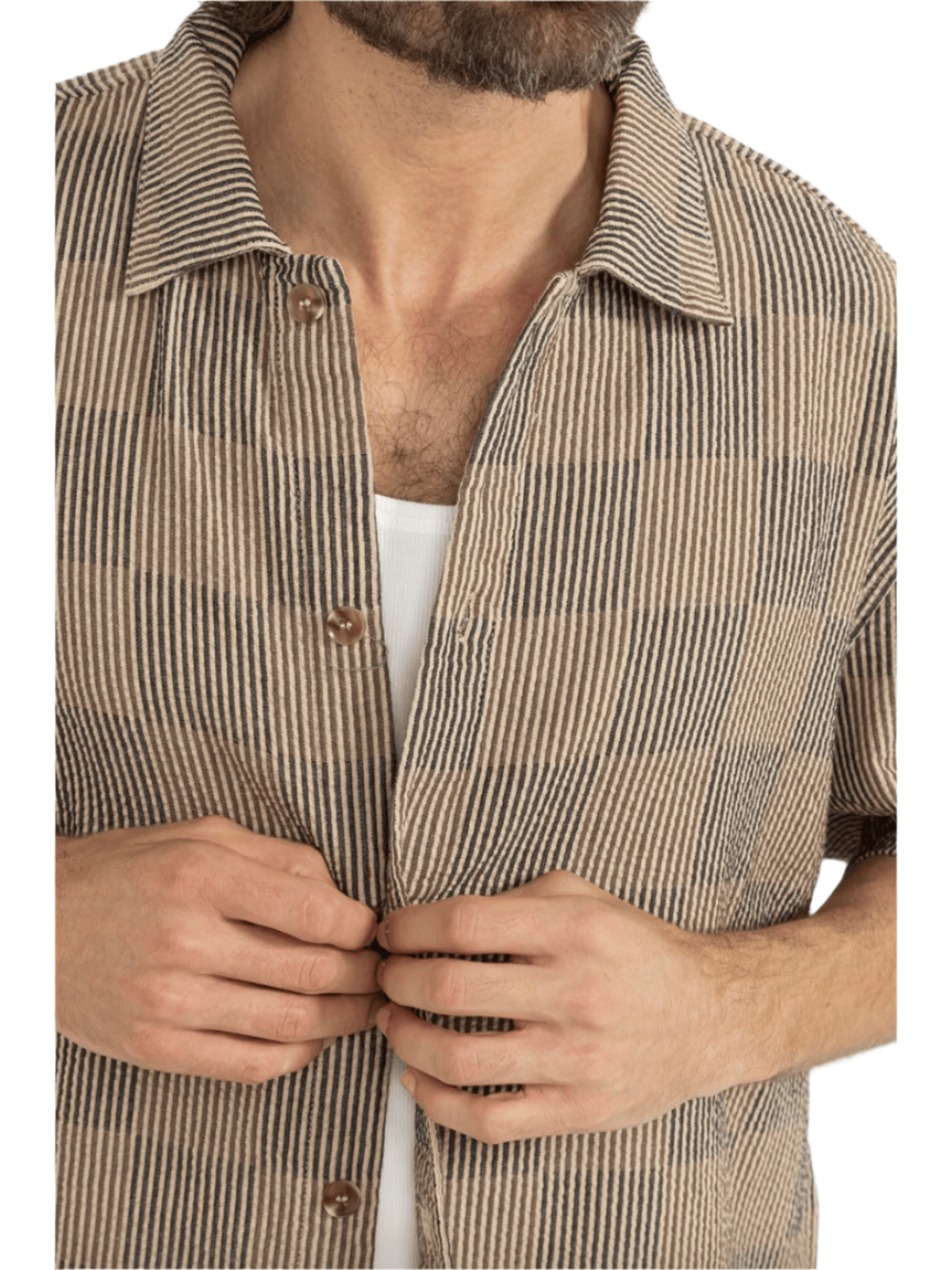 Rhythm - Tanner Check SS Shirt - Velocity 21