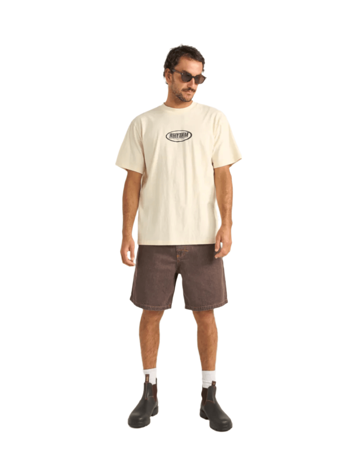 Rhythm - Elliptic Printed Vintage SS Tee - Velocity 21
