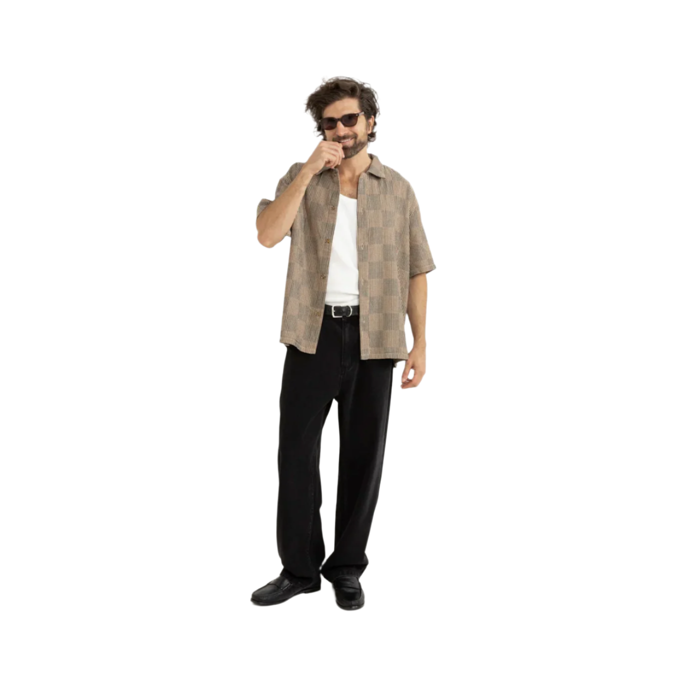 Rhythm - Tanner Check SS Shirt - Velocity 21