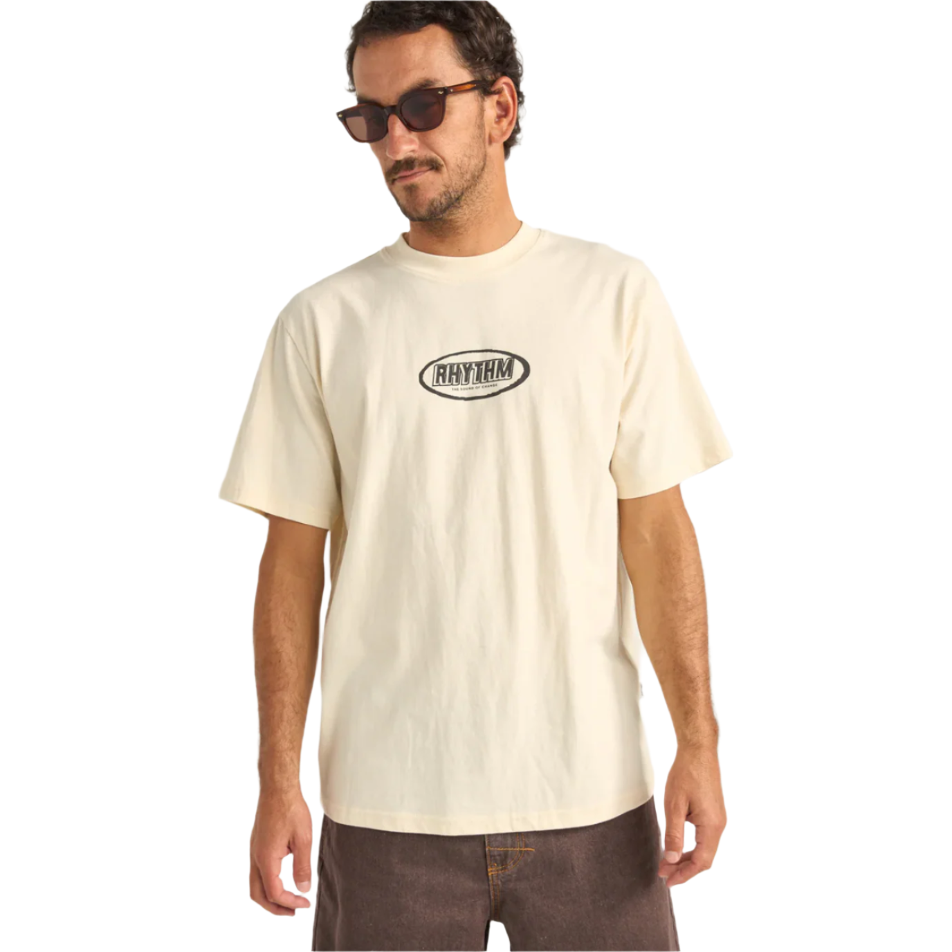 Rhythm - Elliptic Printed Vintage SS Tee - Velocity 21