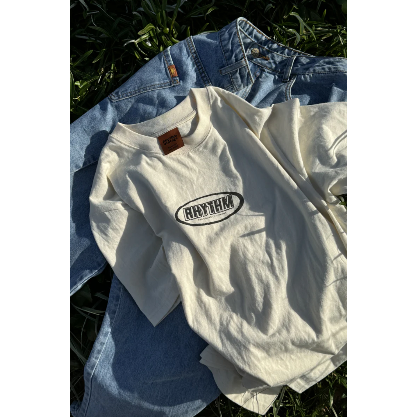 Rhythm - Elliptic Printed Vintage SS Tee - Velocity 21