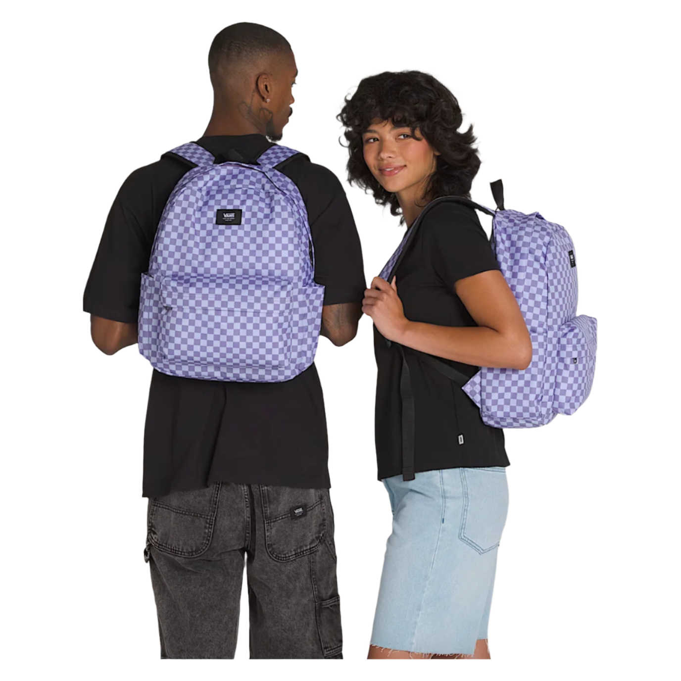 Vans - Old Skool Check Backpack - Purple Haze - Velocity 21