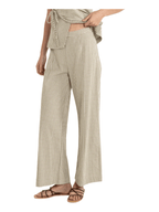 Rhythm - Lola Check Wide Leg Pant - Velocity 21