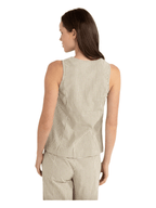 Rhythm - Lola Check Wrap Front Vest - Velocity 21