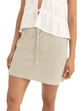 Rhythm - Lola Check bias Cut Mini Skirt - Velocity 21