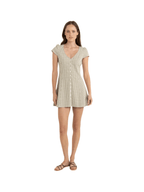 Rhythm - Lola Check Cap Sleeve Mini Dress - Velocity 21