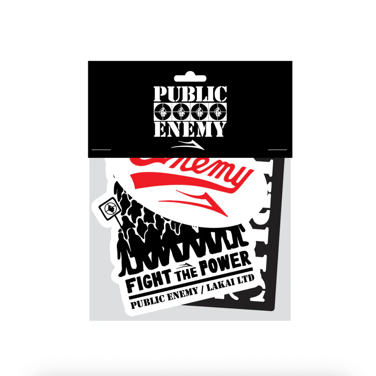 Lakai - Public Enemy Sticker Pack - Velocity 21