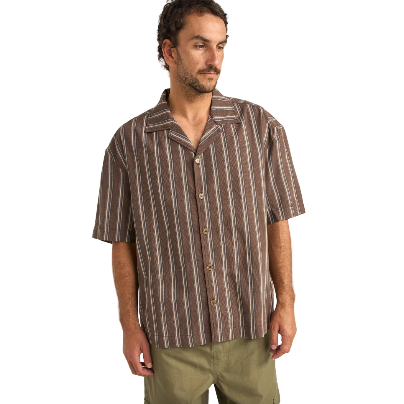 Baja Relaxed Stripe SS Shirt