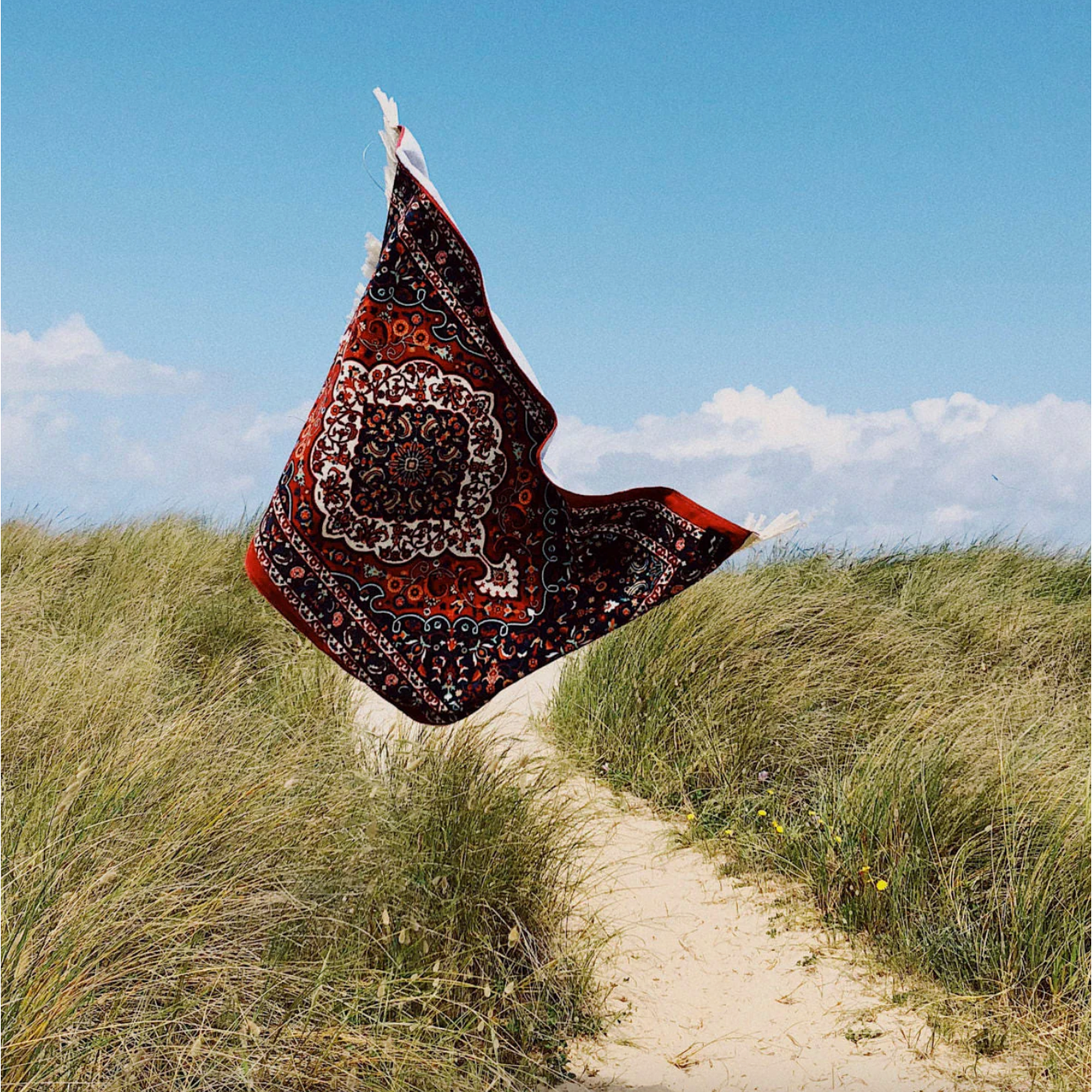Haven Beach Towel - Burgundy