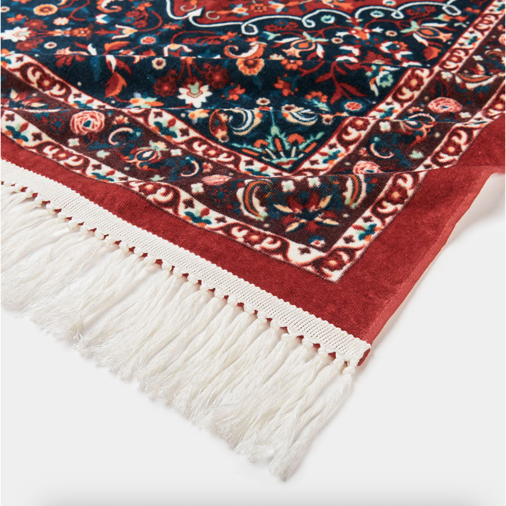 Slowtide - Haven Beach Towel - Burgundy - Velocity 21