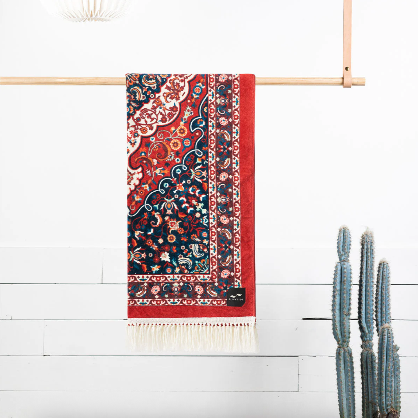 Slowtide - Haven Beach Towel - Burgundy - Velocity 21
