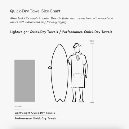 Luca LTWT Quick Dry Towel