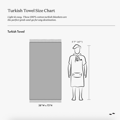XOXO Driftweave Turkish Towel