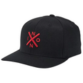Nixon - Exchange Flexfit Hat - Black / Red - Velocity 21