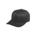 Nixon - Deep Down Flexfit Athletic Fit Hat - All Black - Velocity 21