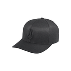 Nixon - Deep Down Flexfit Athletic Fit Hat - All Black - Velocity 21