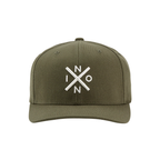 Nixon - Exchange Flexfit Hat - Olive / Taupe - Velocity 21