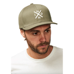 Nixon - Exchange Flexfit Hat - Olive / Taupe - Velocity 21