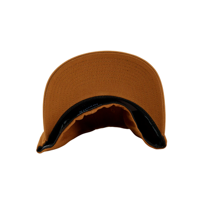Deep Down Flexfit Athletic Fit Hat - Brown / Black