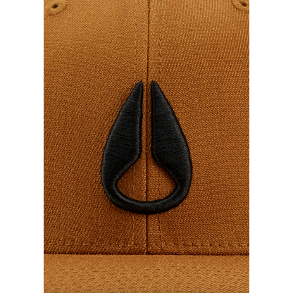 Deep Down Flexfit Athletic Fit Hat - Brown / Black