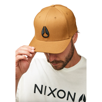 Deep Down Flexfit Athletic Fit Hat - Brown / Black