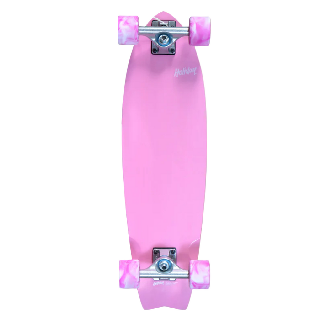 Holiday Skateboards - Cosmic Crush Cruiser Board - Pink - Velocity 21