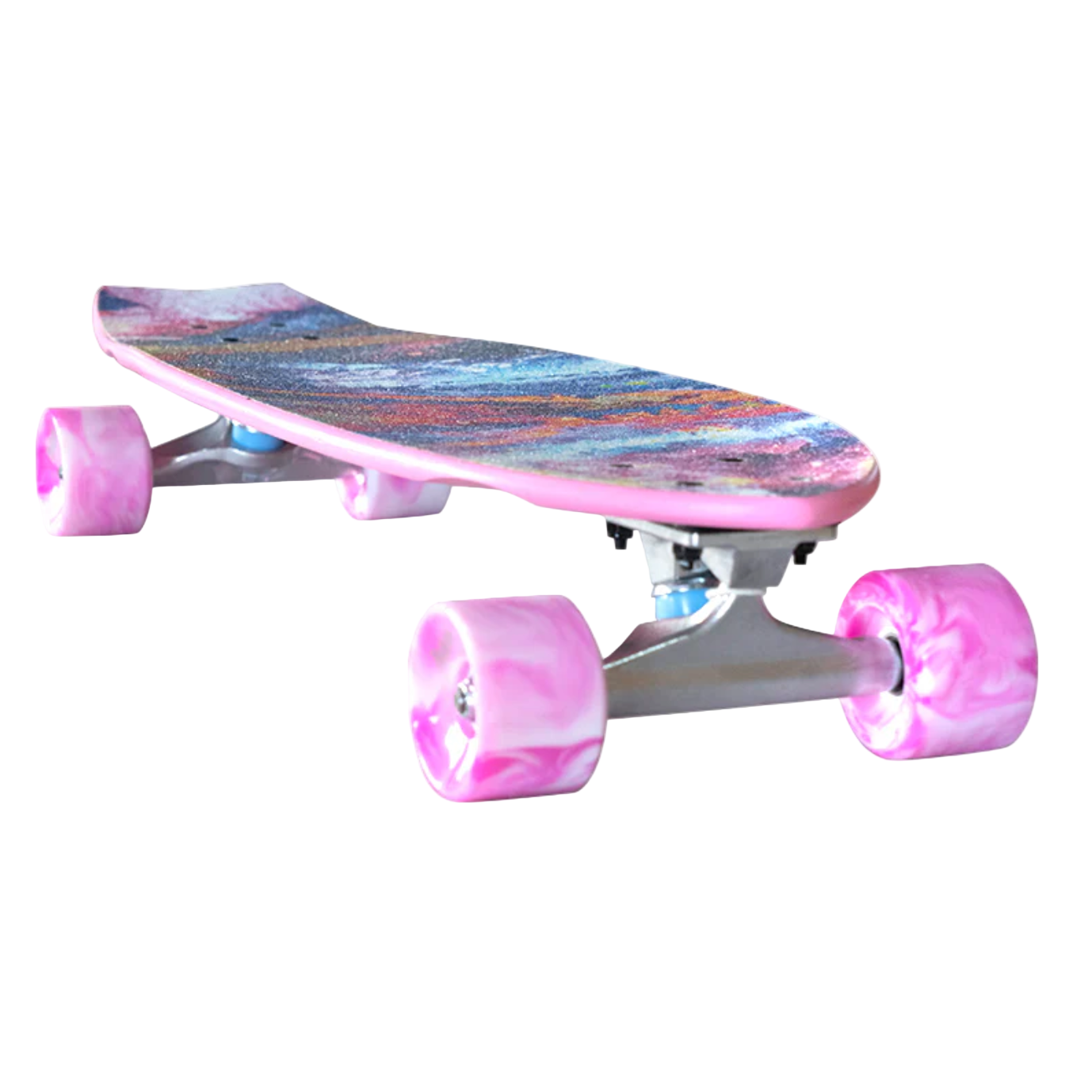 Holiday Skateboards - Cosmic Crush Cruiser Board - Pink - Velocity 21