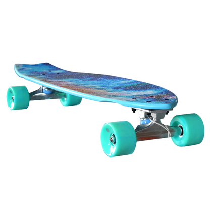 Holiday Skateboards - Cosmic Crush Cruiser Board - Blue - Velocity 21
