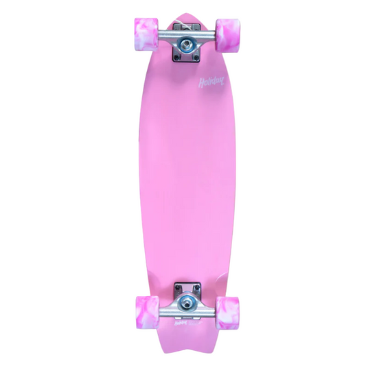 Holiday Skateboards - Cosmic Crush Cruiser Board - Pink - Velocity 21