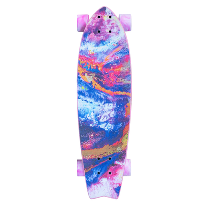 Holiday Skateboards - Cosmic Crush Cruiser Board - Pink - Velocity 21