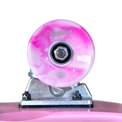 Holiday Skateboards - Cosmic Crush Cruiser Board - Pink - Velocity 21