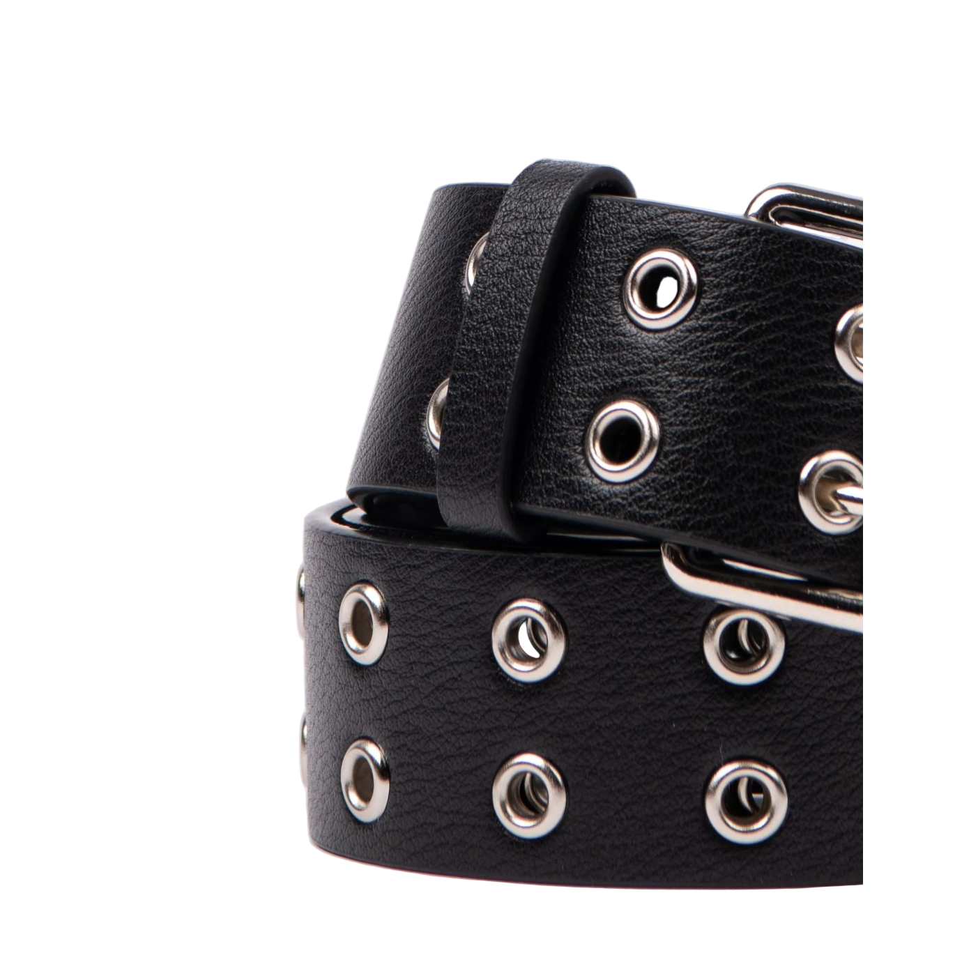 Rusty - XOXO Eyelet Belt - Black - Velocity 21