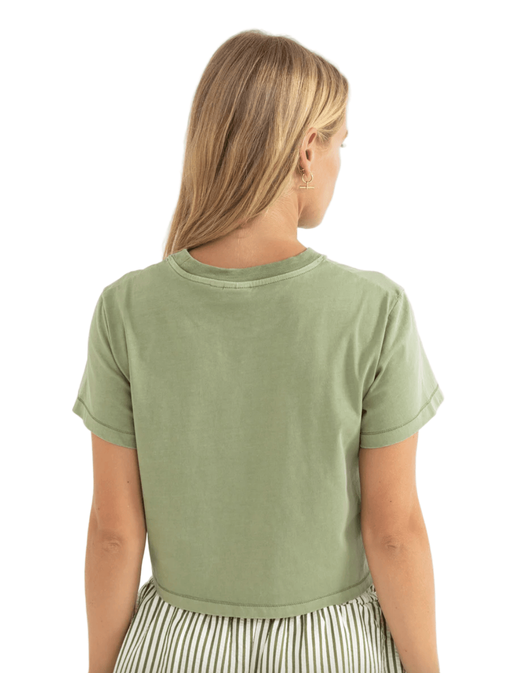 Rhythm - Palms Crop Crew Tee - Velocity 21