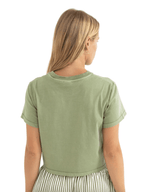 Rhythm - Palms Crop Crew Tee - Velocity 21