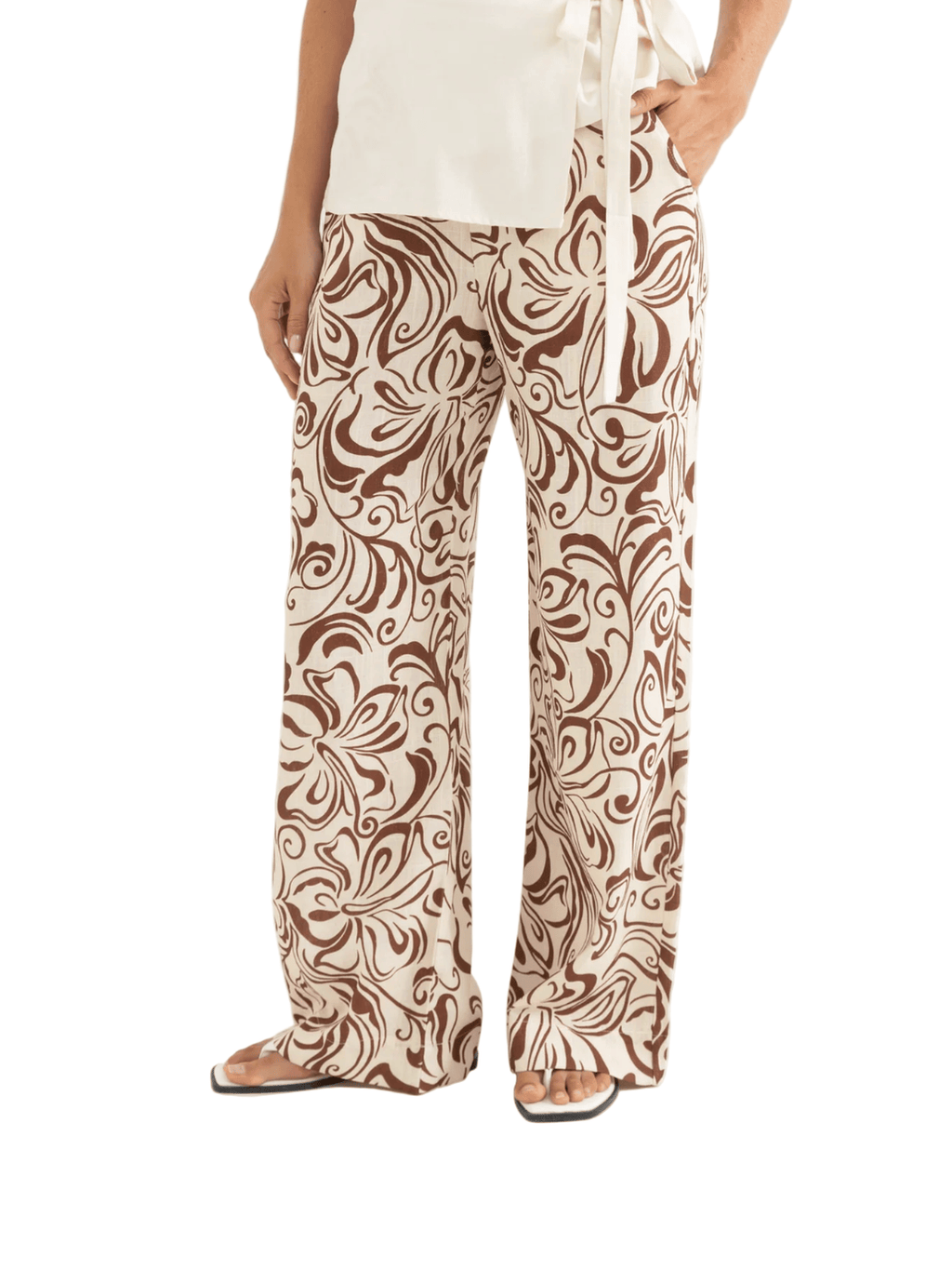 Rhythm - Kai Floral Wide Leg Pant - Velocity 21